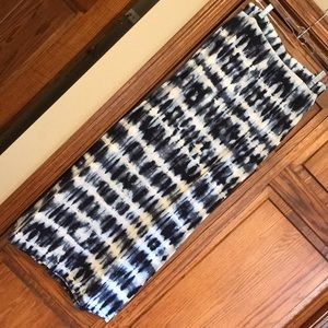just be-Tie Dye Maxi skirt- Size Large-worn three times- Good condition